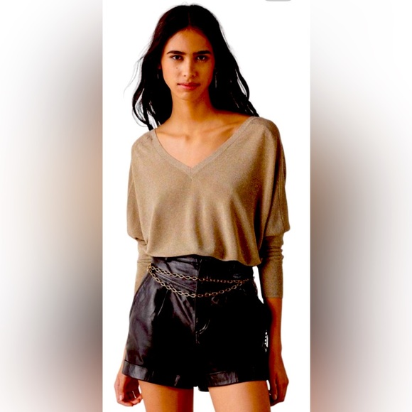 Ba&Sh Zoe V-backless sweater - Picture 1 of 7